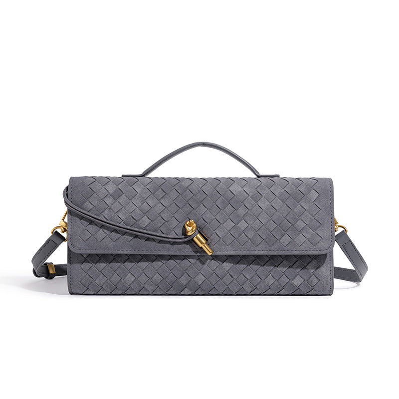 Texturierte Gewebte Clutch Tasche Brehn