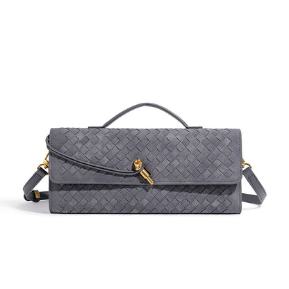 Texturierte Gewebte Clutch Tasche Brehn