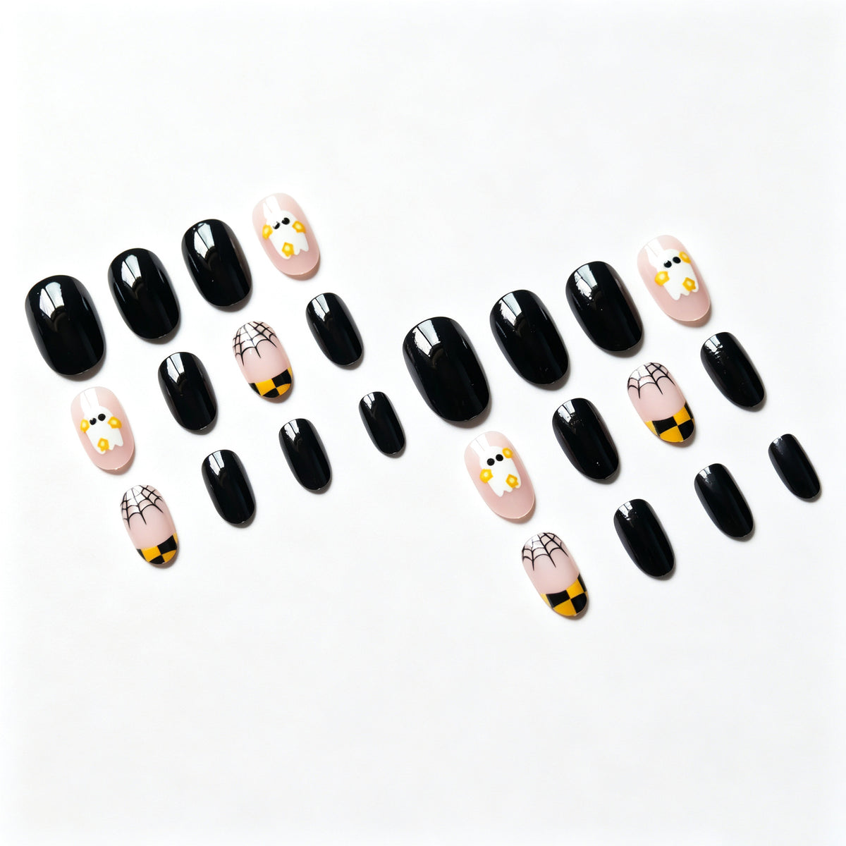 Halloween-Themen Dekorative Nagelkunst Set