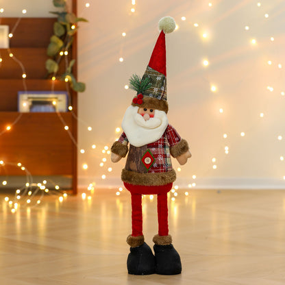 Verspielt Plüsch Santa Figurine Brehn