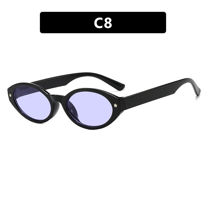 Damen Cat-Eye Sonnenbrille mit elegantem Tragetaschen-Design Brehn