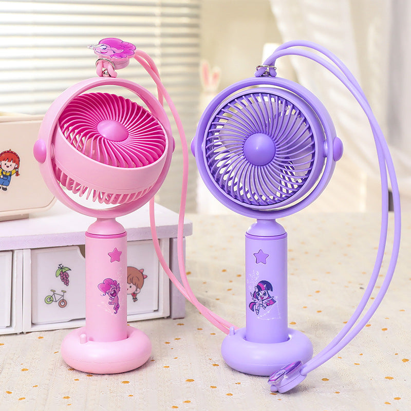 Damen Tragbarer Spielzeugventilator mit USB-Verbindung Brehn