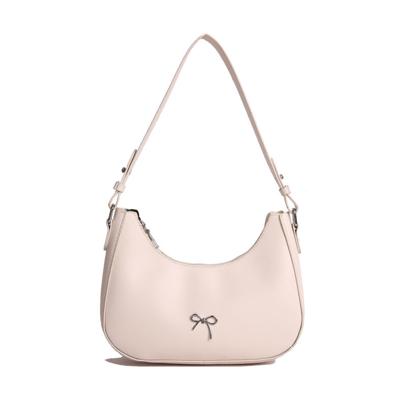 Stylische Bow Detail Schultertasche Brehn
