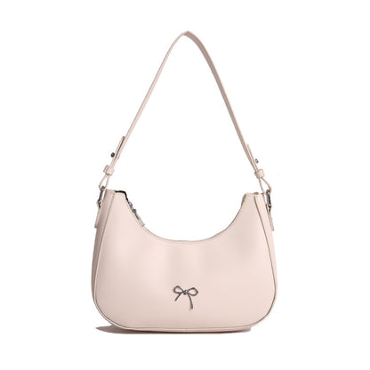 Stylische Bow Detail Schultertasche Brehn