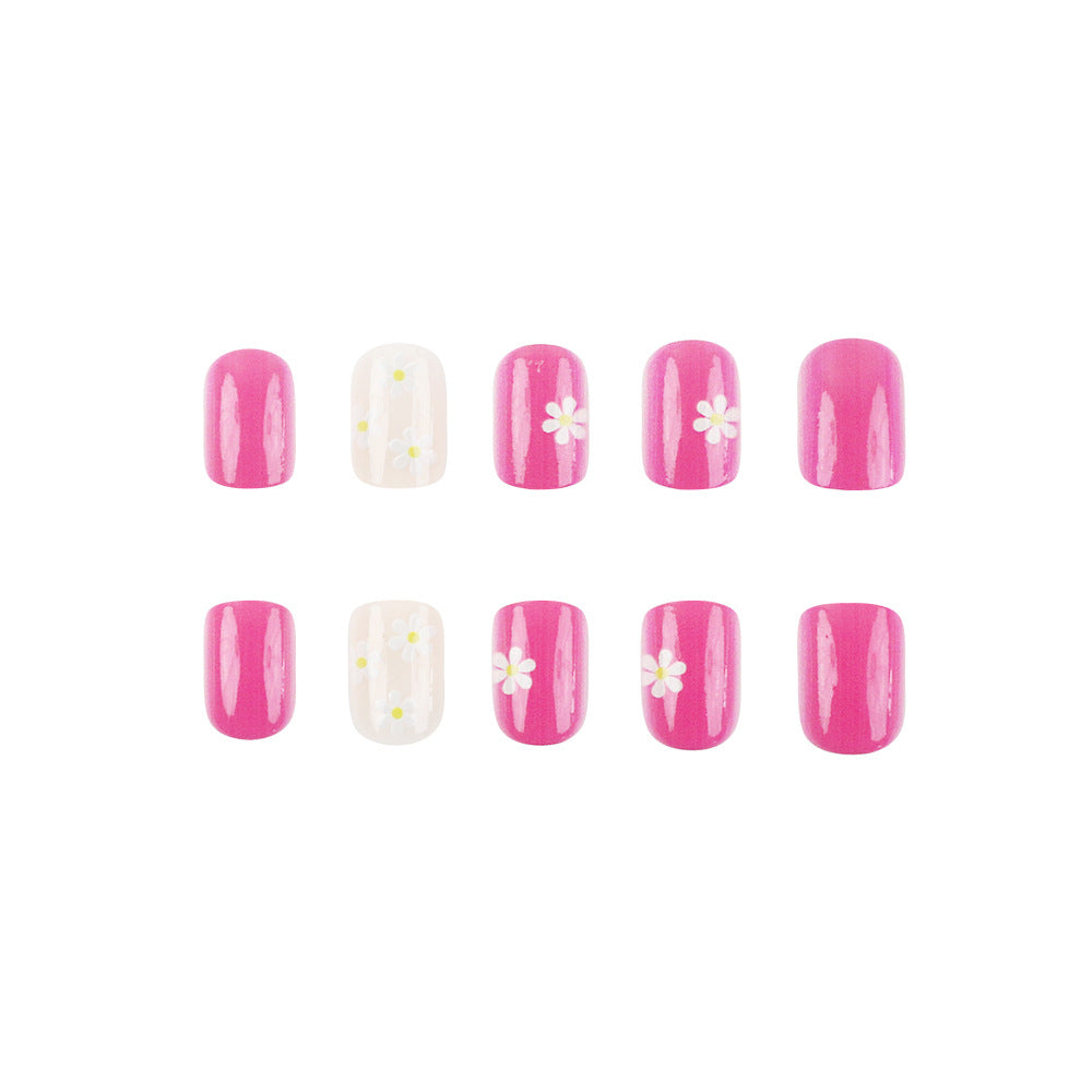 Floral Verziertes Gel-Nagelkunst-Set Brehn