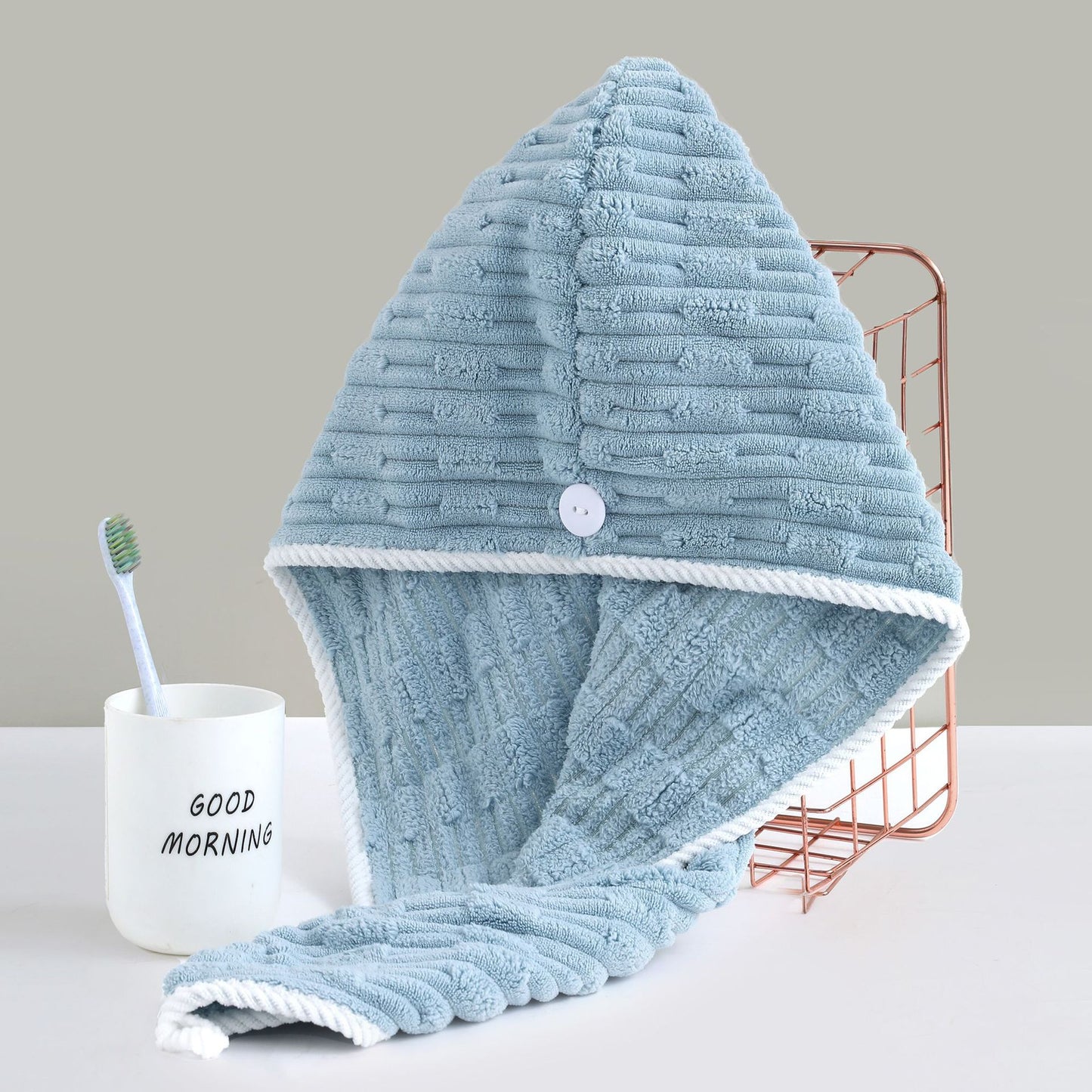 Damen kuscheliger Bademantel mit Kapuze Brehn