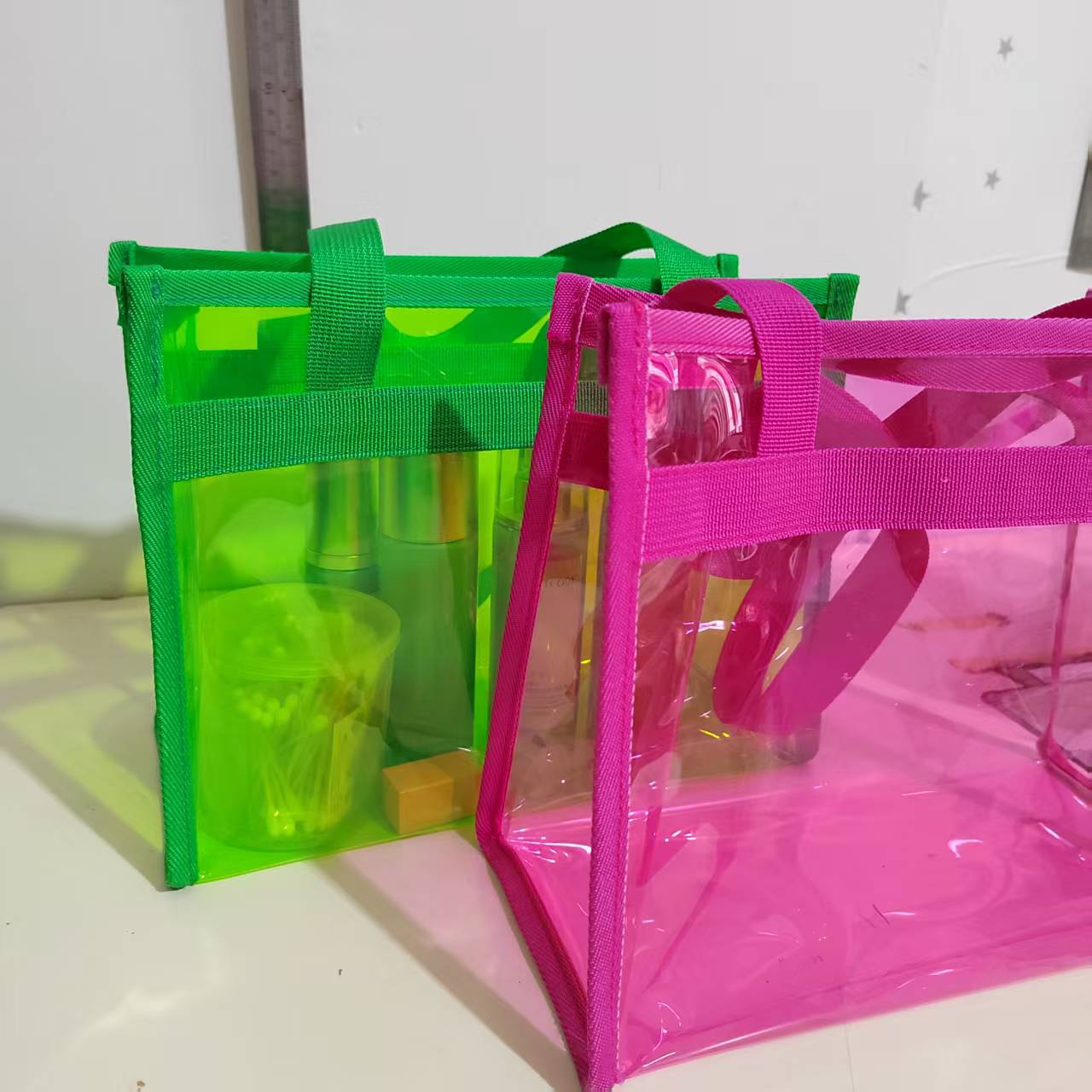 Transparente Tragetasche Brehn