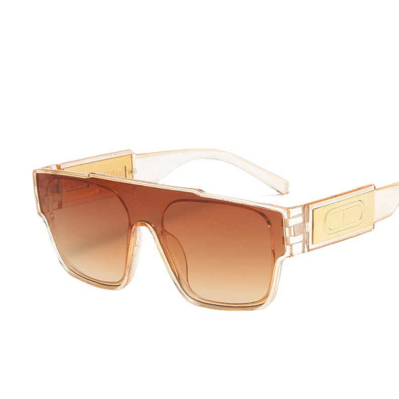 Damen Modische oversized Schlagschutz-Sonnenbrille im extravaganten Design Brehn