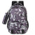 Multifunktionaler Grafikdruck Laptop-Rucksack