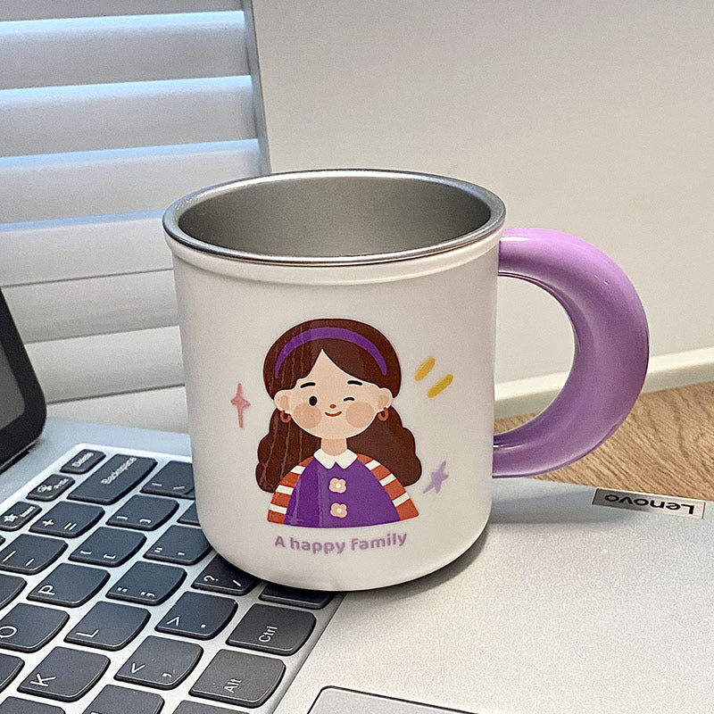 Wandbecherhalter mit Kreativem Cartoon-Design Brehn