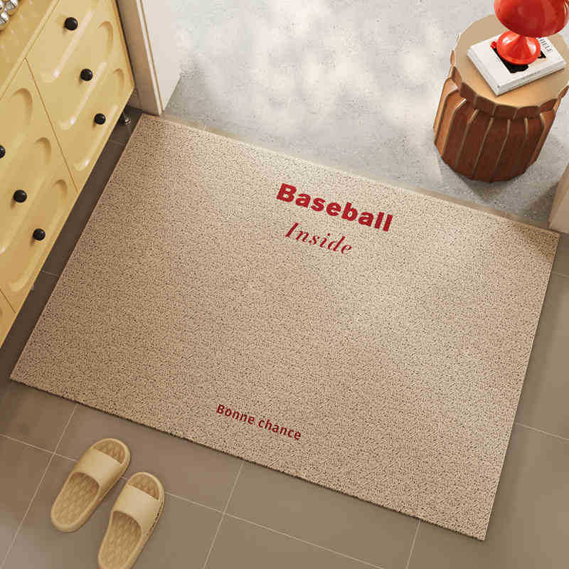 Indoor-Baseball-Themen Begrüßungsmatte