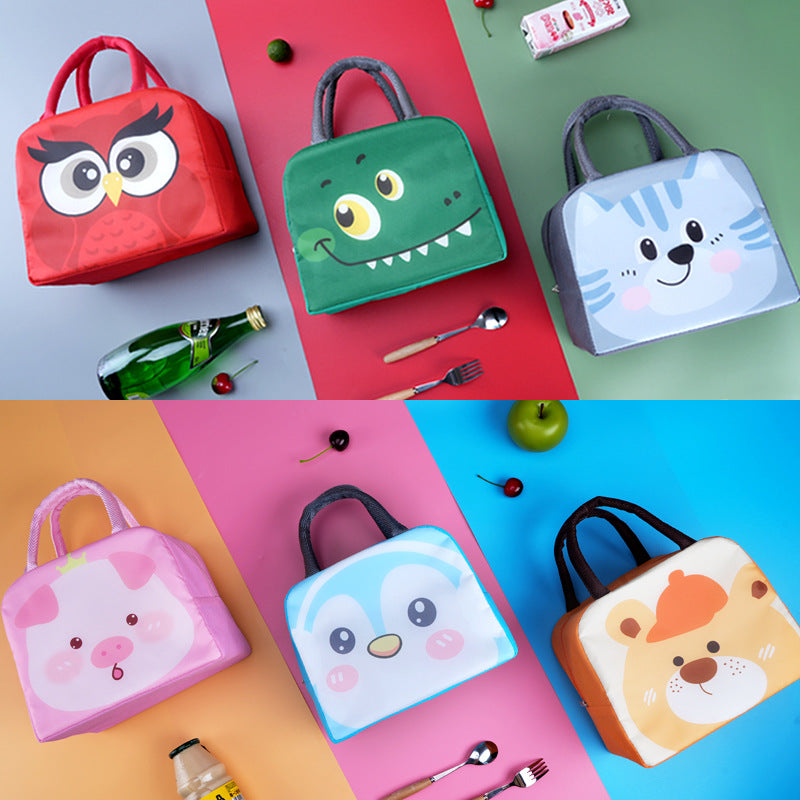 Isolierte Pinguin-Themen-Lunchbox