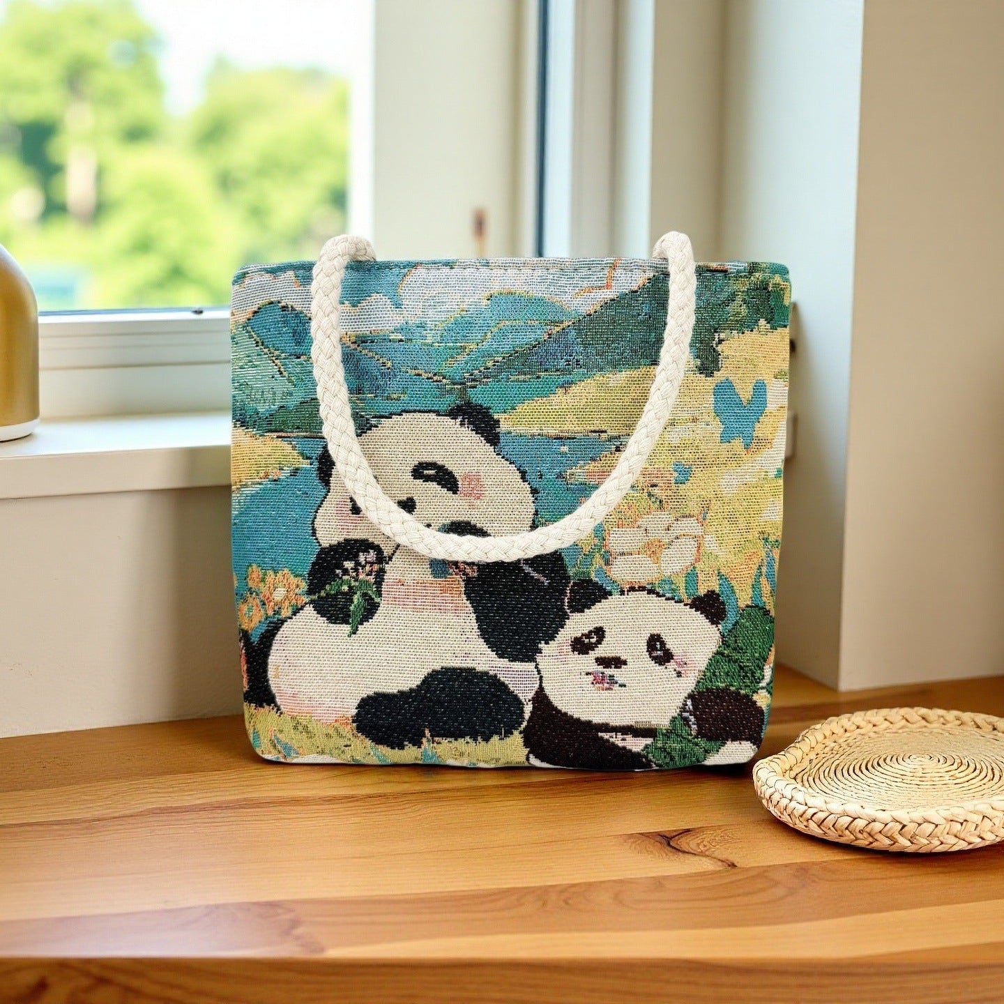 Trendige Kunsthandwerkliche Baumwolltasche Brehn