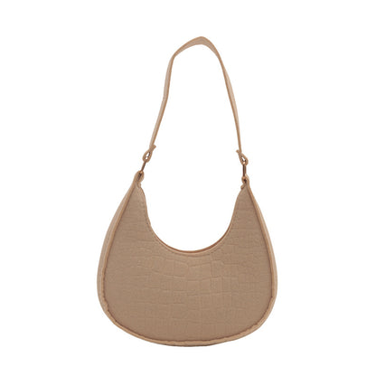 Modische Kroko Präge Hobo Tasche