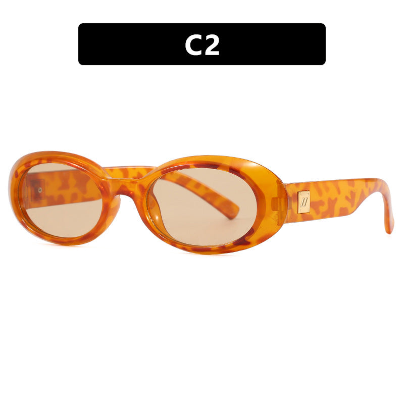 Damen exklusive Sonnenbrille im eleganten Ovaldesign Brehn