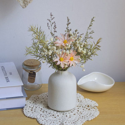 Getrocknete Blumen Botanische Anordnung