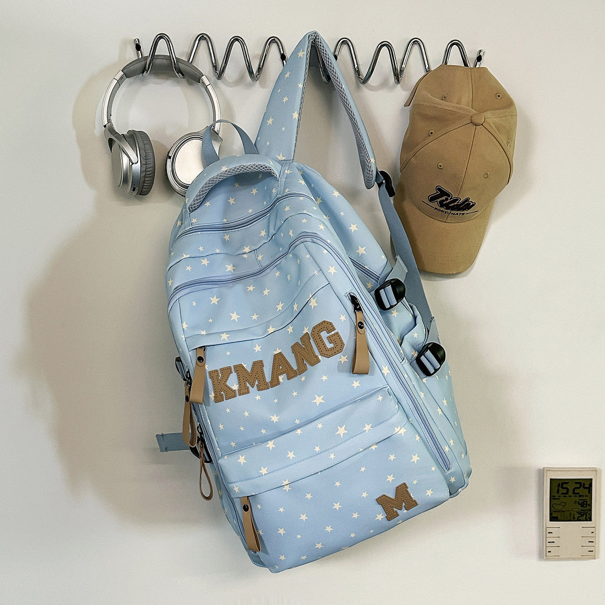 Trendiger Sternmuster-Rucksack Brehn