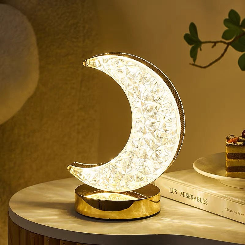 Crescent Moon Dekorative Tischlampe