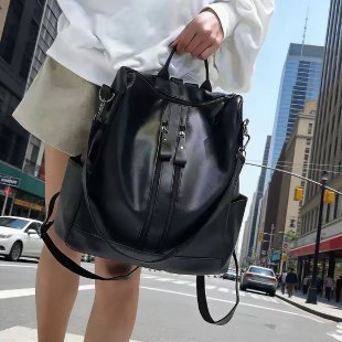 Stilvolle Lederrucksack Brehn