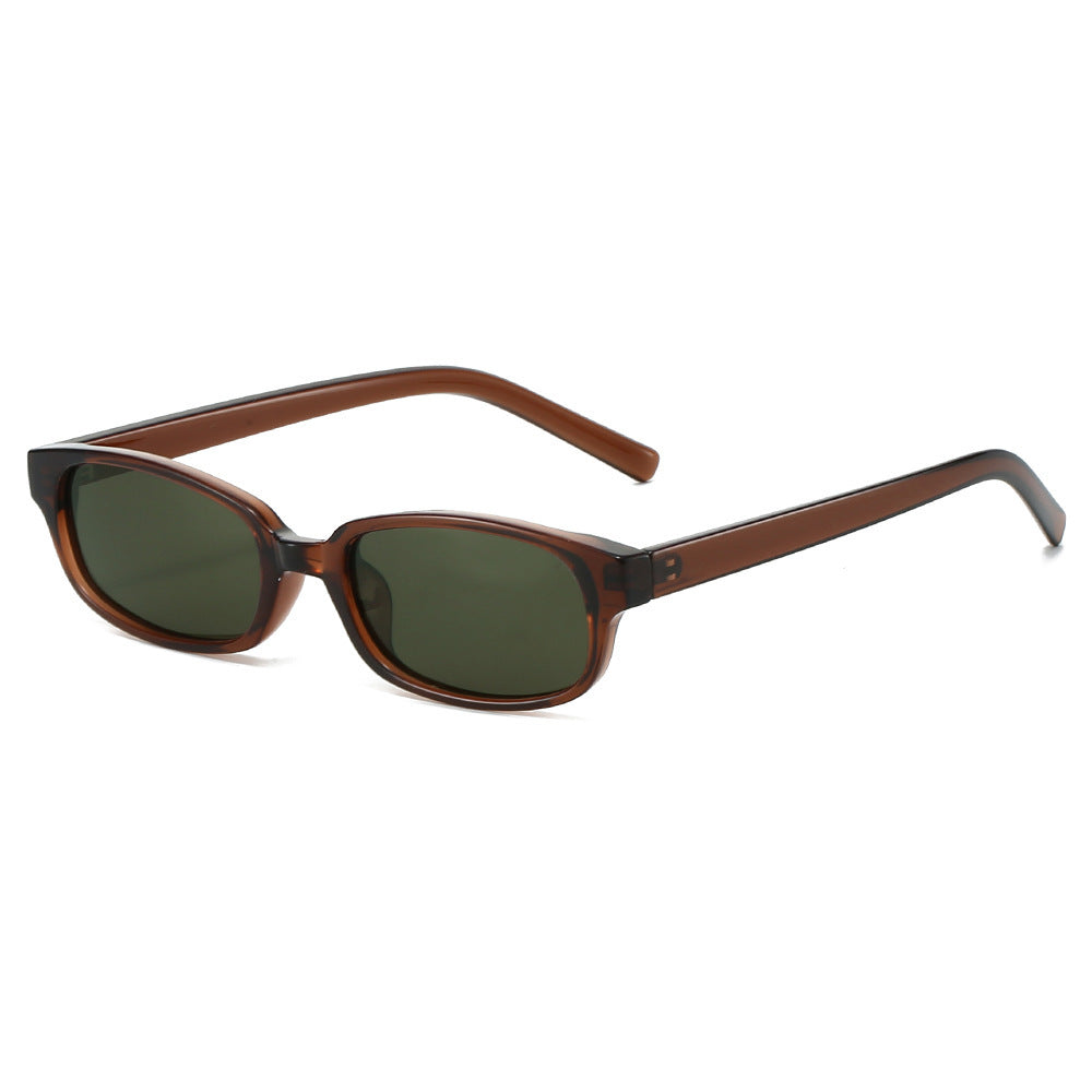 Retro-inspirierte rechteckige Sonnenbrille Brehn