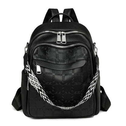Vielseitiger Texturierter Rucksack mit mehreren Compartts Brehn