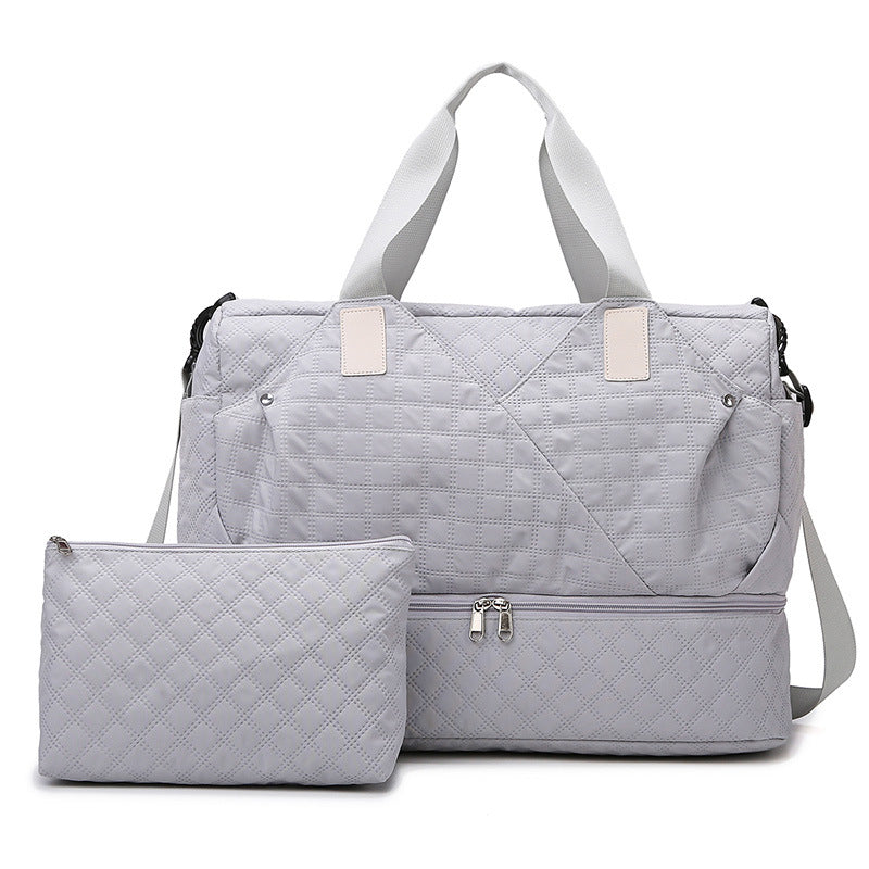 Gestepptes Multitasking-Reise-Duffle-Bag Brehn