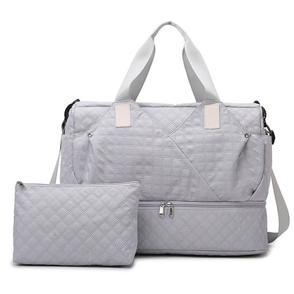 Gestepptes Multitasking-Reise-Duffle-Bag Brehn