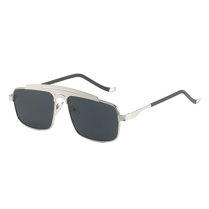 Damen Modische Brille mit schmalem Metallrahmen Brehn