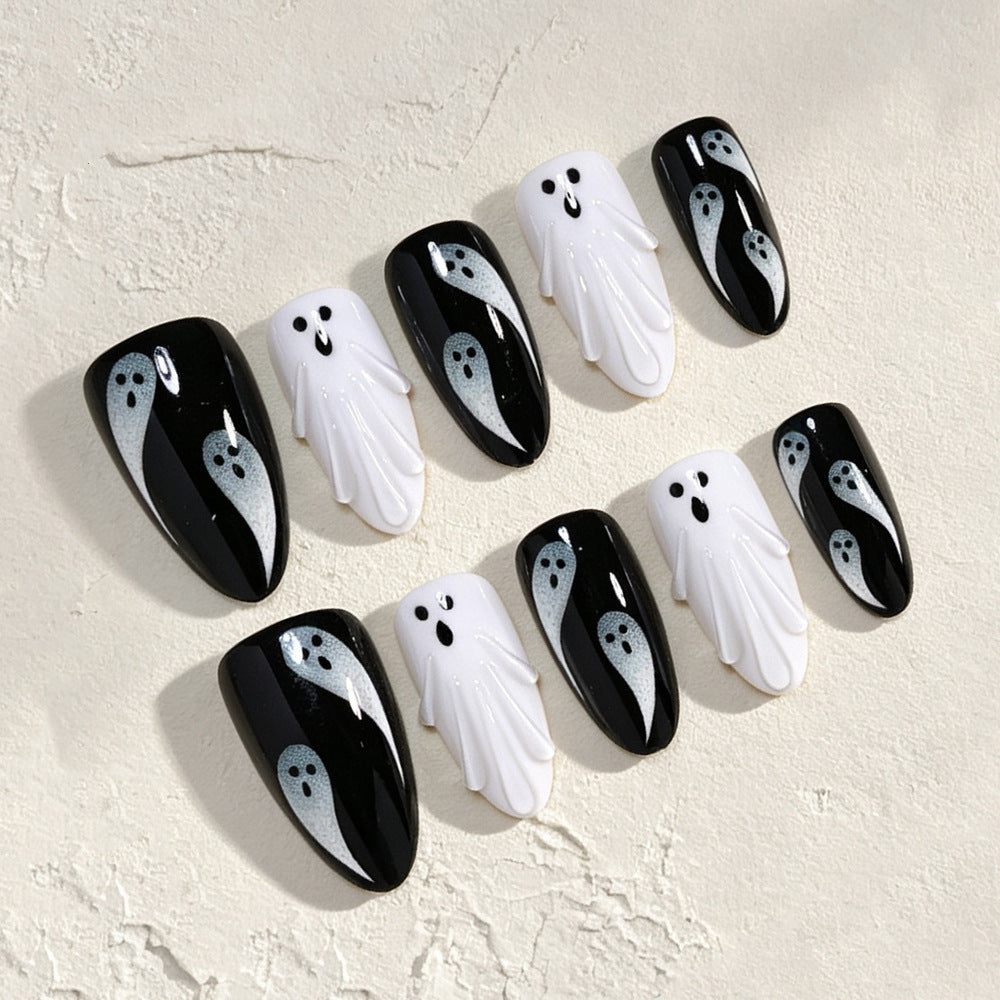 Halloween Geist Nagelkunst Brehn