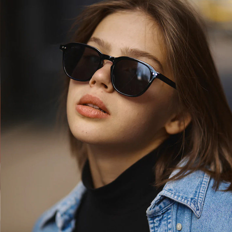 Herren Retro-inspirierte runde Sonnenbrille Brehn
