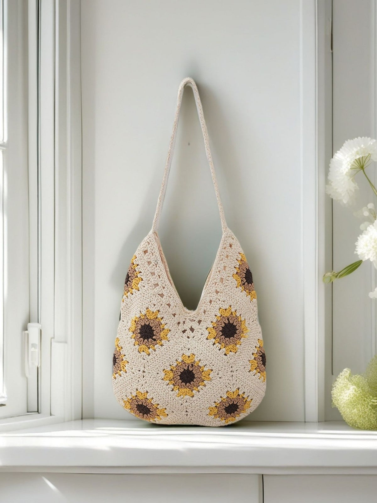 Handgefertigte Hobo-Tasche Brehn