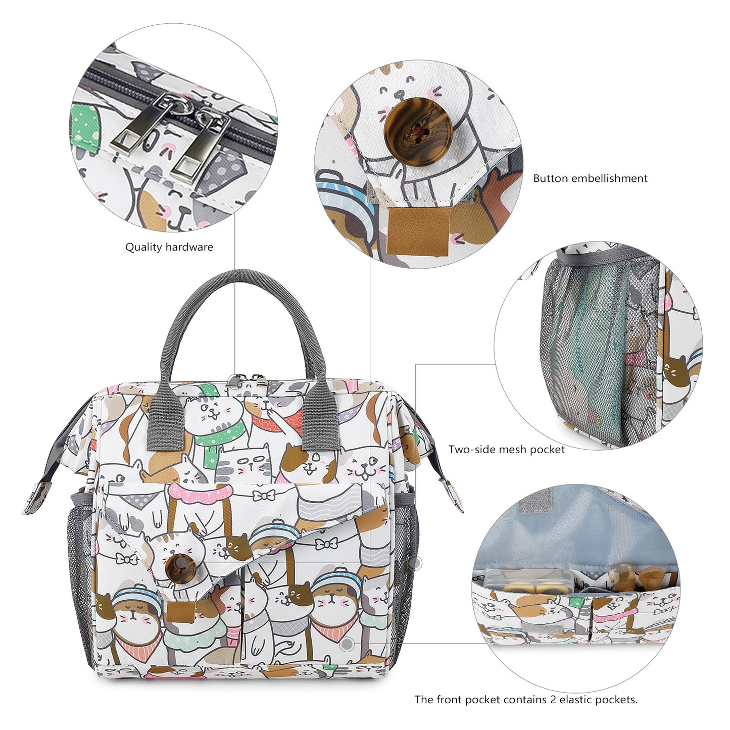 Kreative Kühltasche Für Snacks und Getränke Brehn