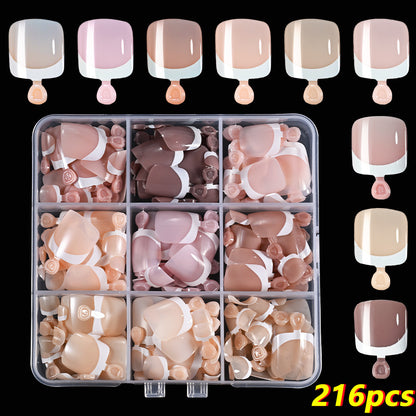 Premium Vollabdeckende Gel-Nageltips