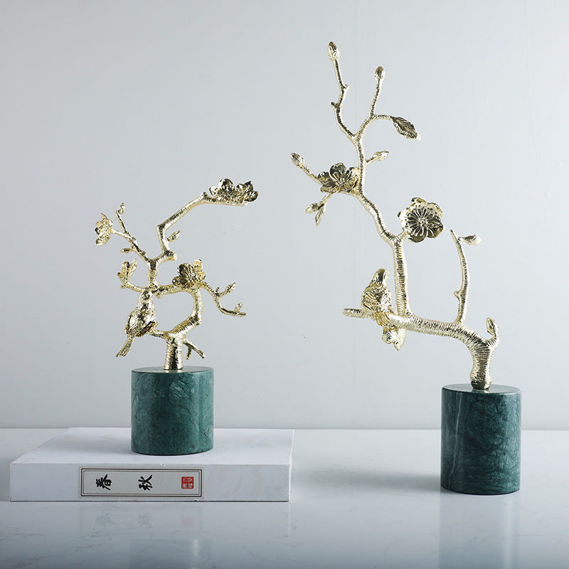 Dekorative Blumenast Skulptur