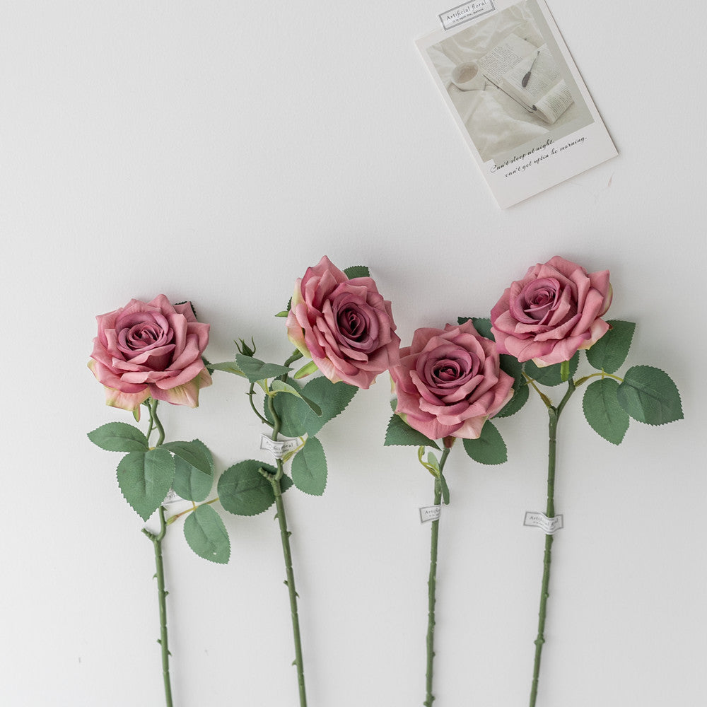 Realistische Blumen Dekorative Rosen