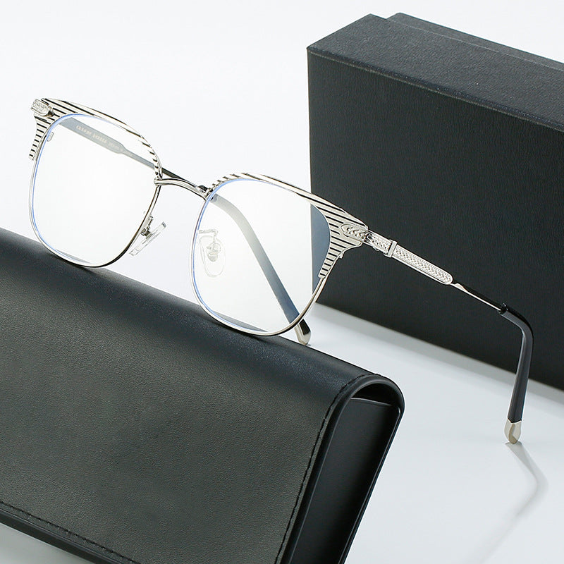 Damen Designer-Sonnenbrille mit luxuriösem Rahmen und verspiegelten Gläsern Brehn