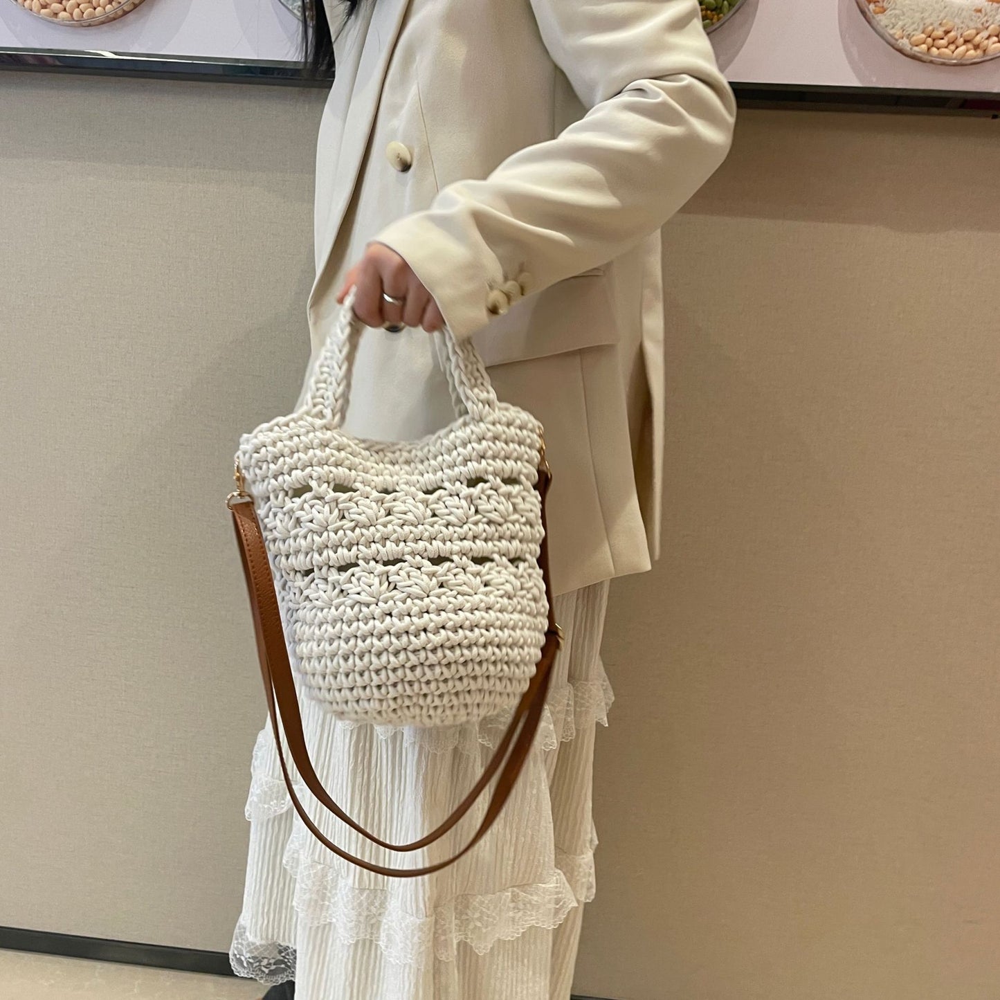 Handgeknüpfte Tote-Tasche Brehn