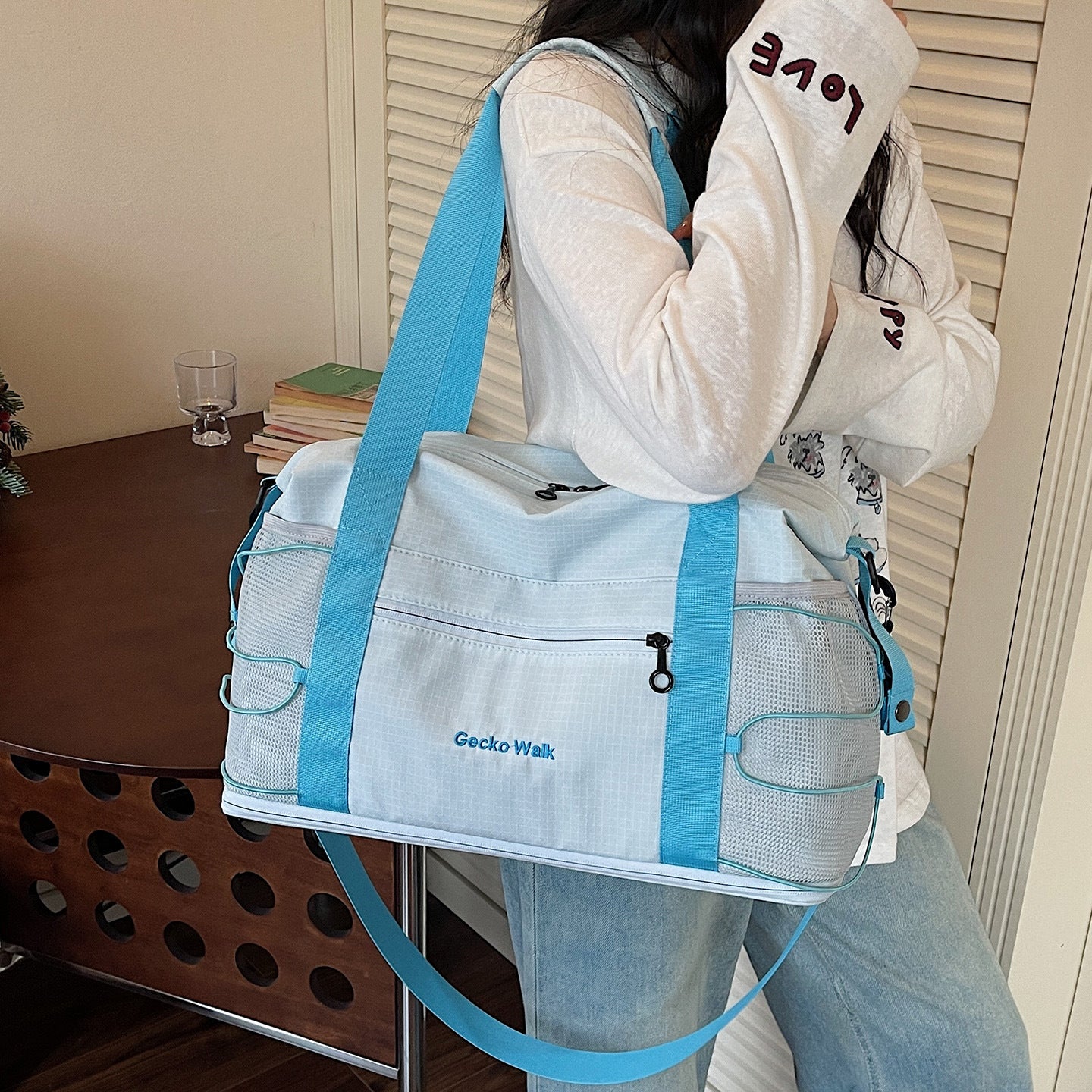 Vielseitige Mehrzweck-Sport-Duffel-Tasche Brehn