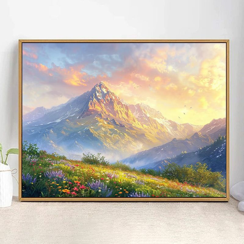Majestic Mountain Landscape Kunstdruck Brehn