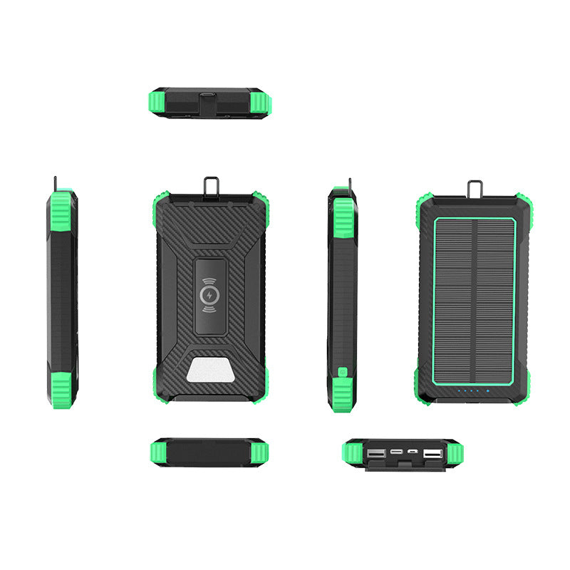 Solar-Powerbank mit Robustem Design Brehn