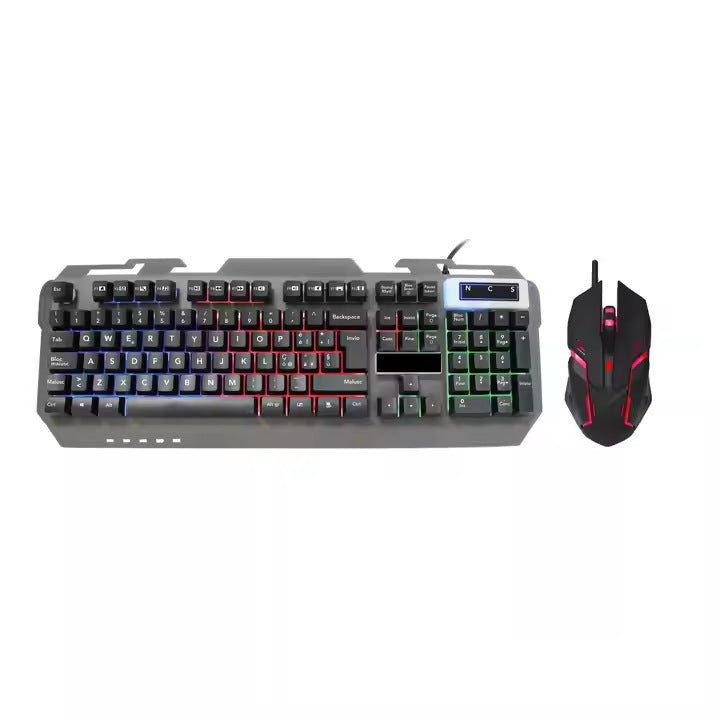Gaming Tastatur- und Maus Kombination mit Rgb-Hintergrundbeleuchtung Brehn