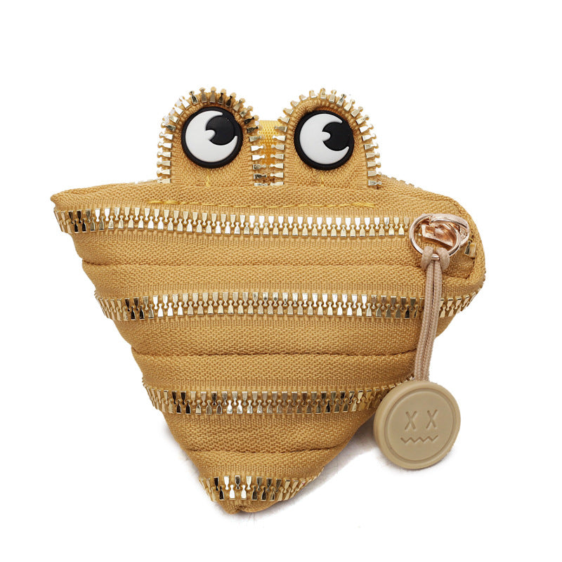 Fun und schrullige Reißverschluss-Tasche Brehn