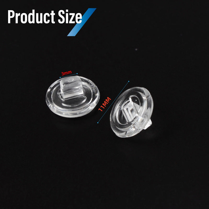 Transparent Optical Frame Nose Pad Set Brehn