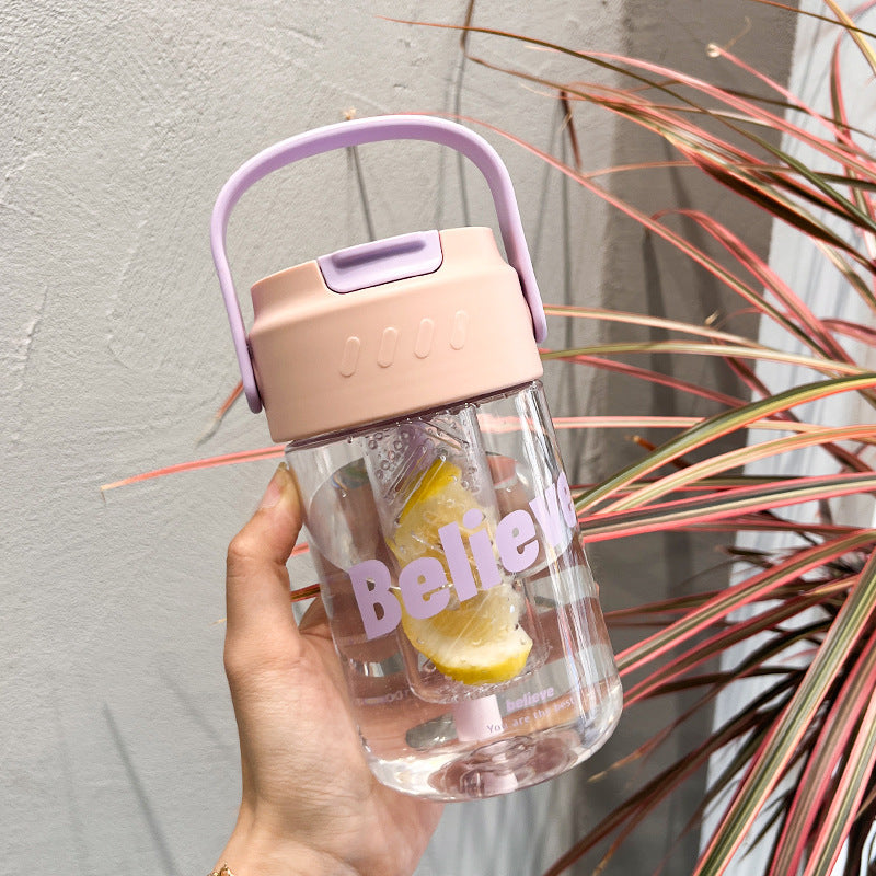 Damen Wasserflasche mit Fruchtfilter Brehn