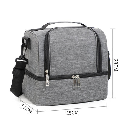 Mehrfachabteil Isolierte Mittagessen Kühltasche