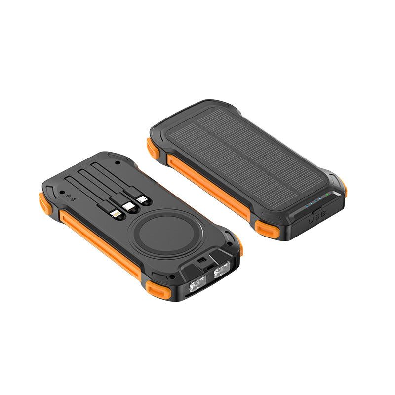 Solarbetriebene Powerbank Brehn