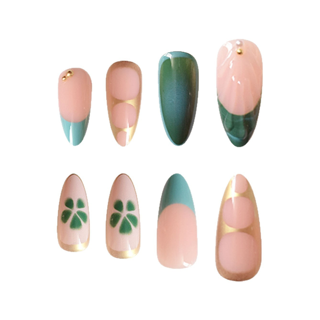 Chic Dekorative Druck-Ne Nail Art Brehn
