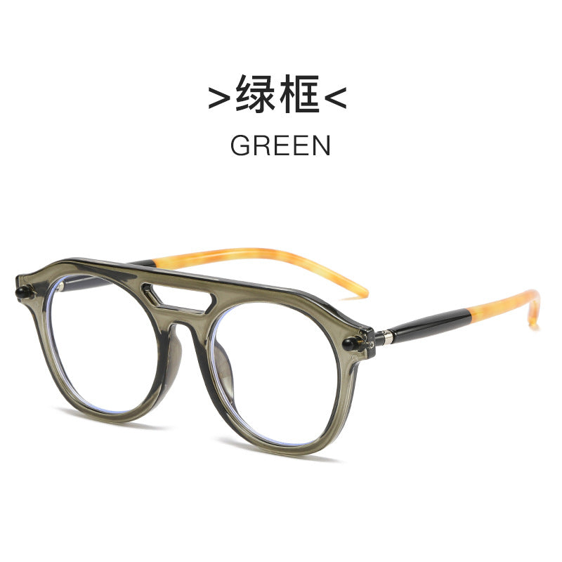 Damen exklusive Sonnenbrille mit auffälligem Schildkrötenmuster und robustem Rahmen Brehn