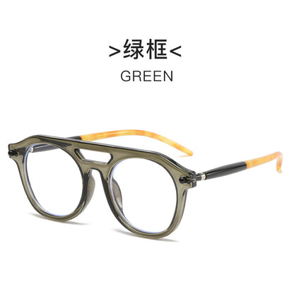 Damen exklusive Sonnenbrille mit auffälligem Schildkrötenmuster und robustem Rahmen Brehn