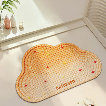 Herz-Muster Badezimmermatte Brehn
